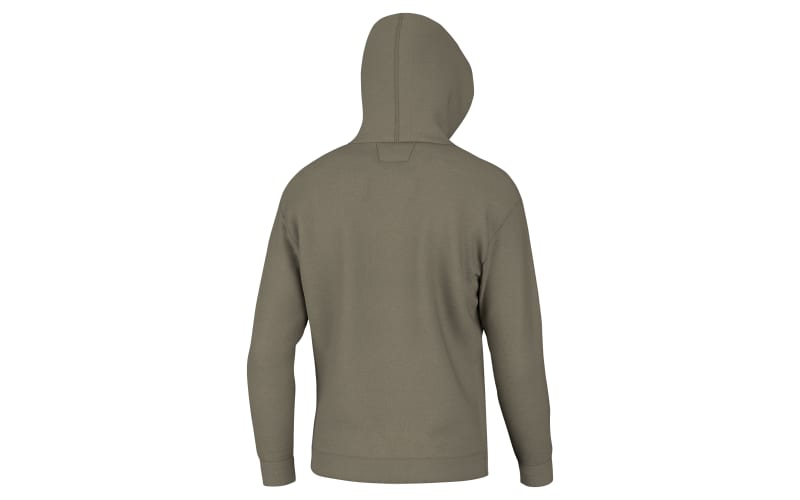 Huk Huk d Up Logo Full Zip Long Sleeve Hoodie for Men
