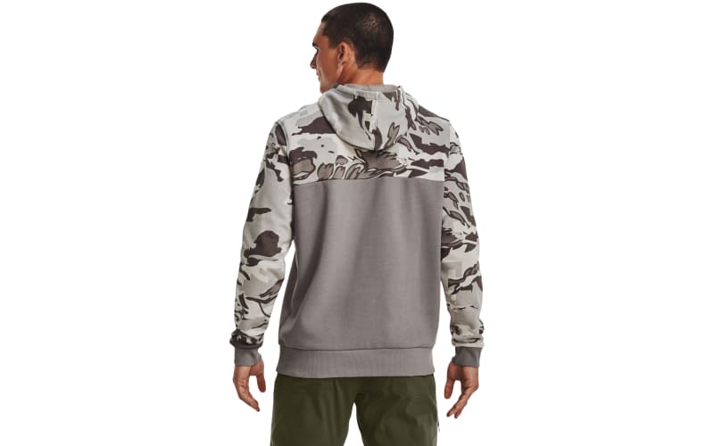 Under Armour Rival Camo Blocked Long-Sleeve Hoodie for Men | Cabela's