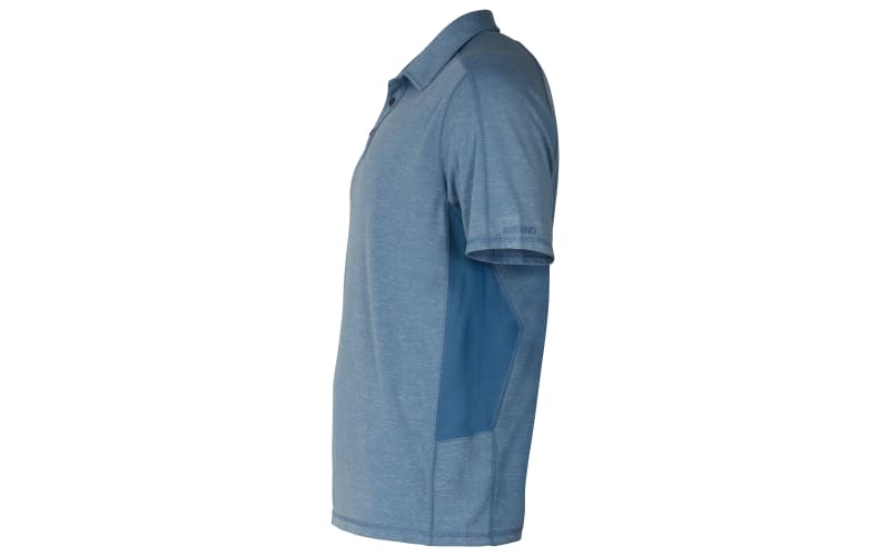 Ascend Tech Short-Sleeve Polo for Men - Burnt Ochre - S