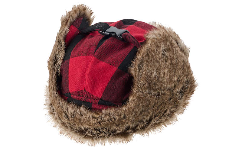 Redhead Buffalo Plaid Trapper Hat for Men Bass Pro Shops