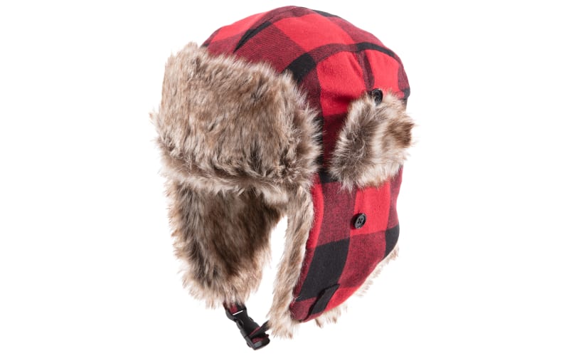 Redhead Buffalo Plaid Trapper Hat for Men | Bass Pro Shops