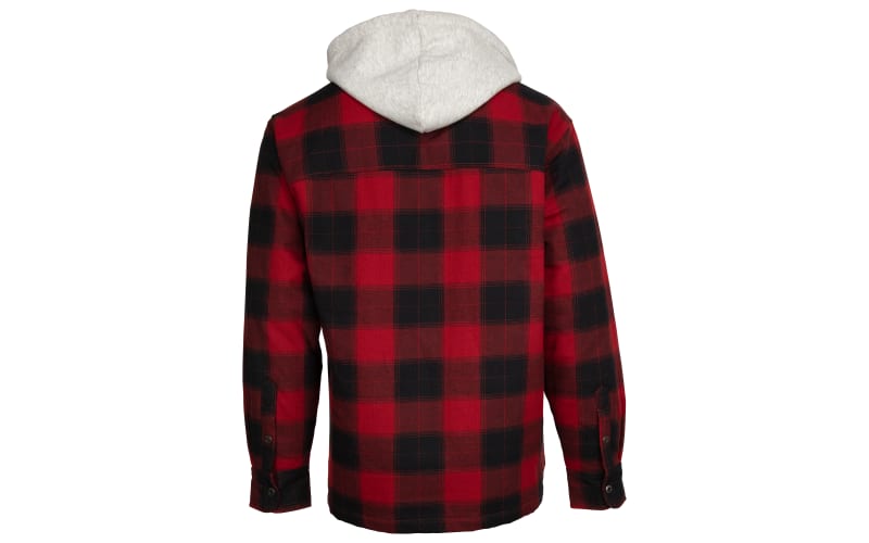 RedHead Insulated Hooded Flannel Long Sleeve Shirt for Men Cabela s