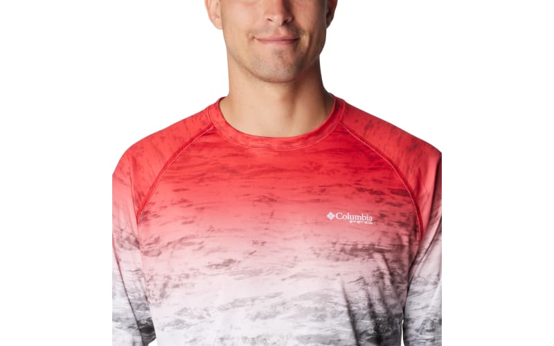 (取寄) コロンビア メンズ スーパー ターミナル タックル ロング スリーブ シャツ Columbia men Super Terminal Tackle Long Sleeve Shirt Red Spark Deepsea Fade Columbia PFG Super Terminal Tackle Long-Sleeve Shirt for Men