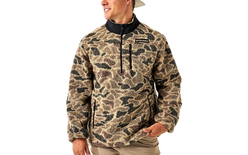 BURLEBO Sherpa Quarter-Zip Pullover | Bass Pro Shops