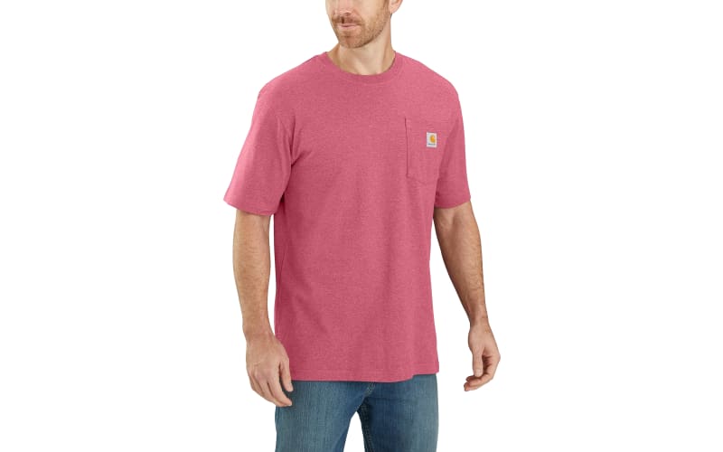 Carhartt Men's Loose Fit Heavyweight Short Sleeve Pocket T-Shirt