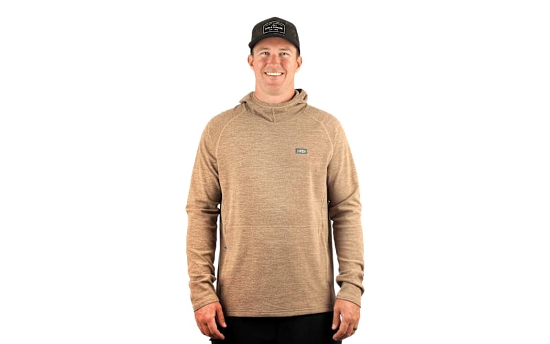 Sweat à capuche de pêche à l'achigan pour homme