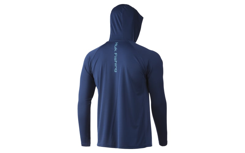 Huk Men's Icon X Hoodie | Long-Sleeve Performance Shirt with UPF 30+ Sun  Protection