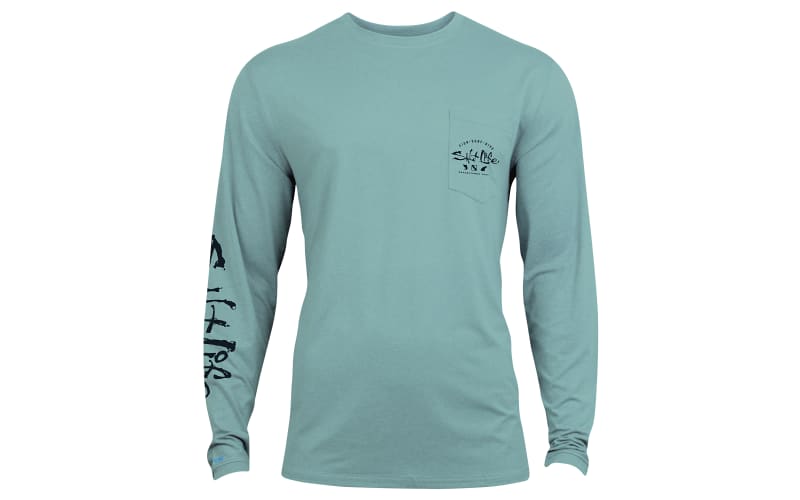 Salt Life Waterman's Trifecta SLX Pocket Long-Sleeve T-Shirt for