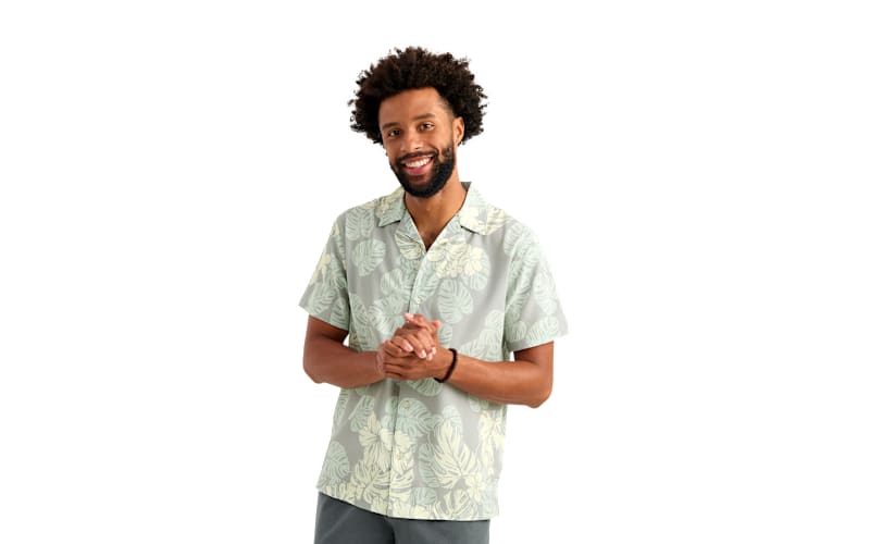 huk dress shirts HUK H150172 Men's Tide Point Long Sleeve Shirt
