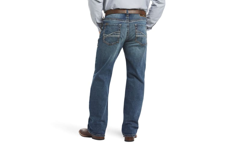 Ariat M4 Low-Rise Stretch Preston Boot-Cut Jeans for Men Cabela's