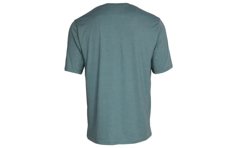 Cabela's Short-Sleeve Pocket T-Shirt for Men - Slate Heather - S