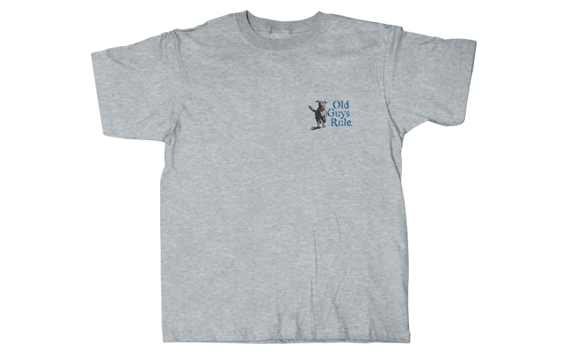 Fishing Shirt 'Reelax' Tshirt Bass on Reel Short Sleeve Shirt – Grey XL
