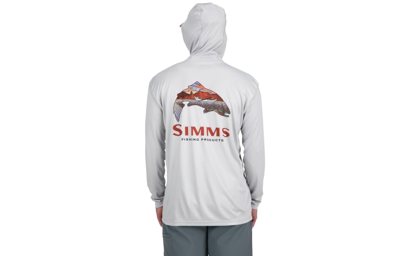 Simms Men's Tech Tee - Artist Series XXL / Trout Outline/Field