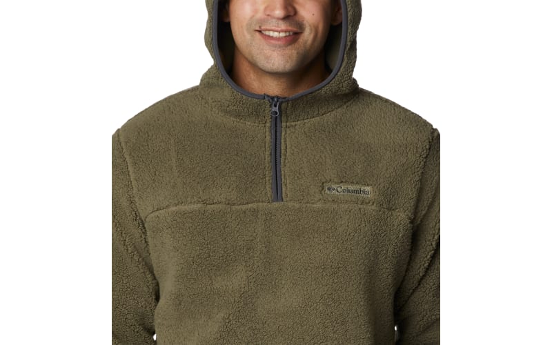 Long sherpa hoodie top
