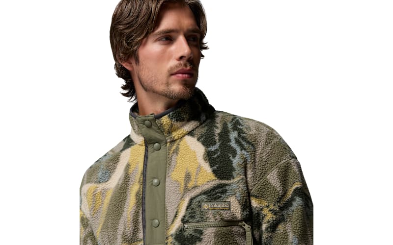 Columbia Helvetia II Printed Half-Snap Fleece Pullover | Bass Pro
