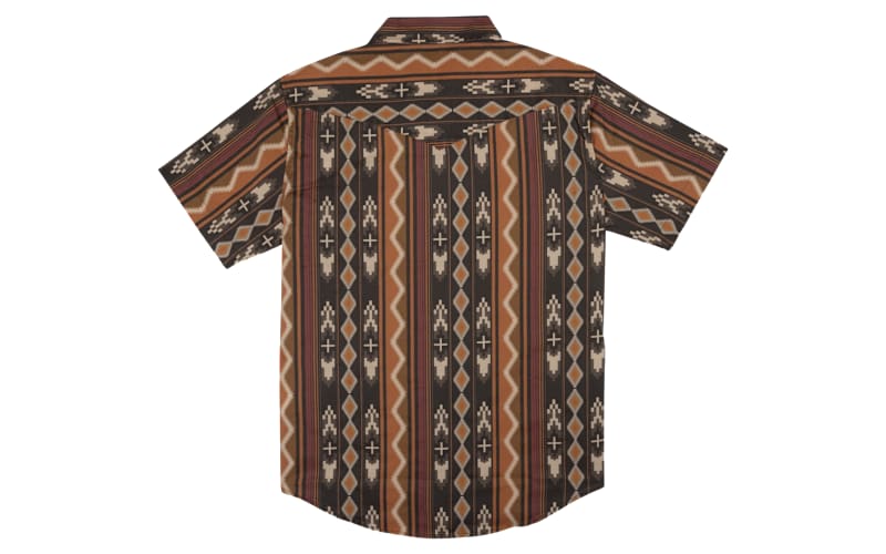Sendero Wyatt Pearl Snap Short-Sleeve Serape Shirt | Bass Pro Shops