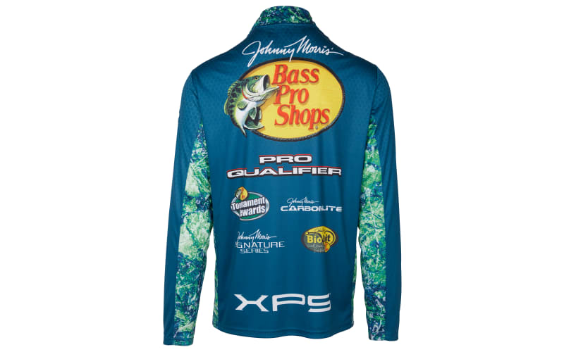 Bass Pro Shops Performance Quarter Zip Long Sleeve Fishing Jersey for Men Cabela s
