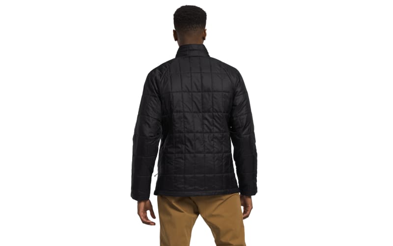North face black quilted jacket on sale