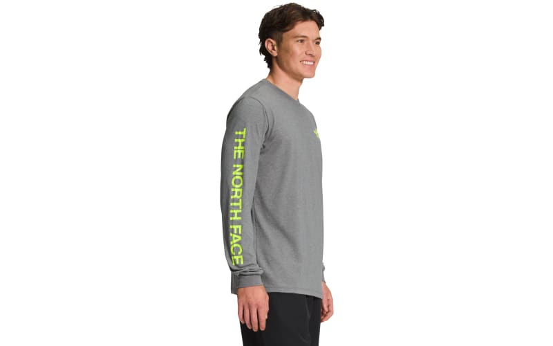 The North Face Men's Standard Long Sleeve T-Shirt in Gravel