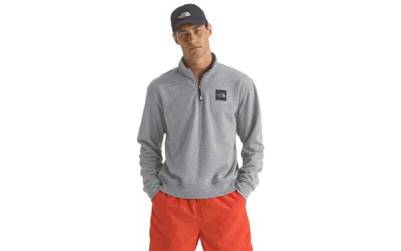 スウェット・トレーナー THE NORTH FACE Half Dome Mens Quarter Zip Sweatshirt The North Face Box Half Dome Logo Quarter Zip Graphic