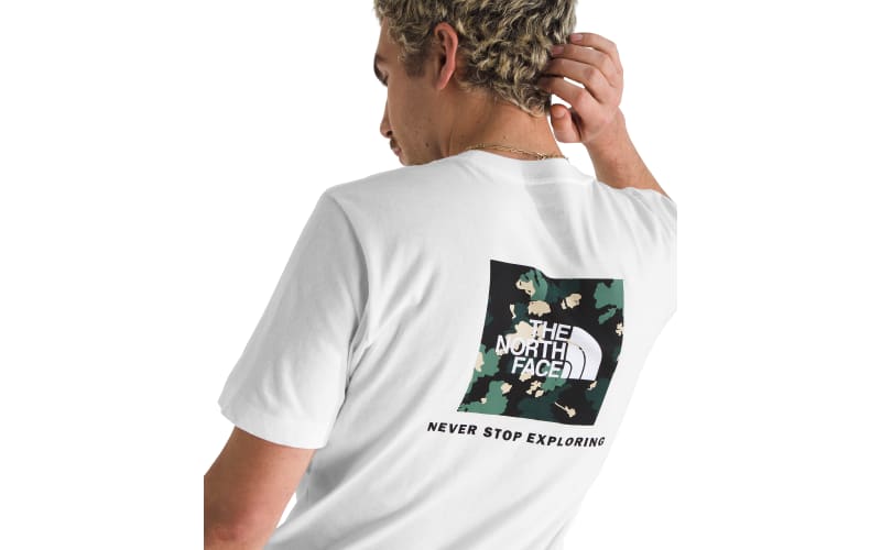 ◆THE NORTH FACE◆ White Label Floral Short Sleeve Round Tee Men's Short-Sleeve Core TNF™ Flower Box NSE Tee | The North Face