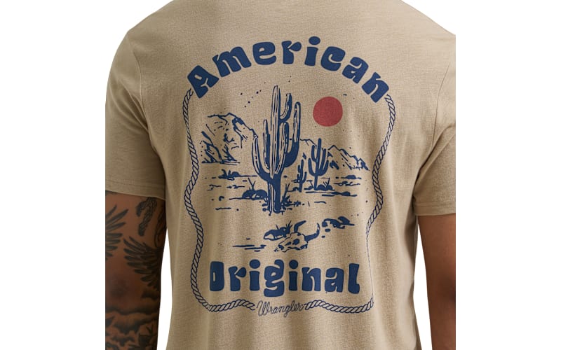Wrangler American Original Graphic Short-Sleeve T-Shirt for Men