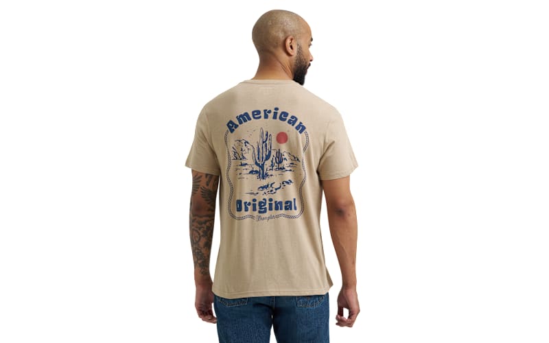 Wrangler American Original Graphic Short-Sleeve T-Shirt for Men