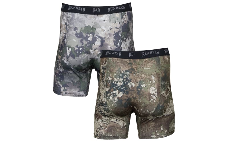  Bass Fish Men's Boxer Briefs, Lightweight Breathable