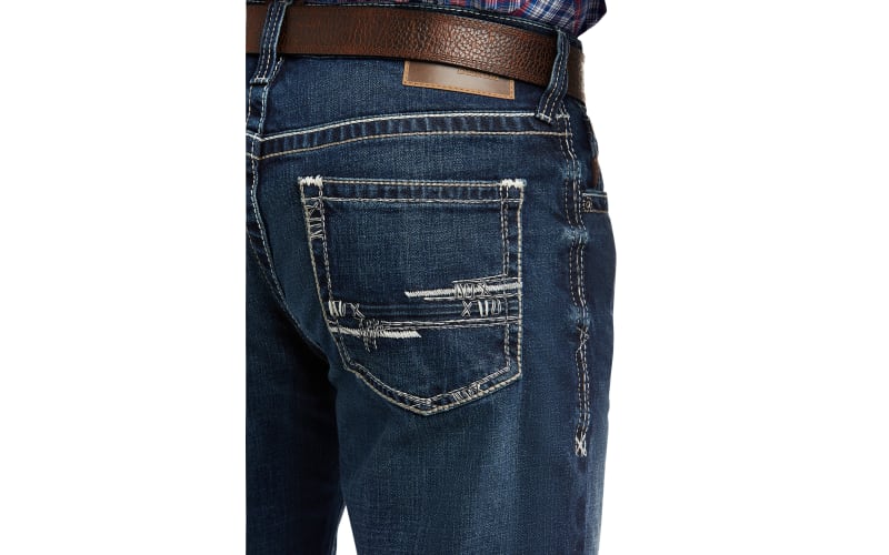 Ariat M4 Low Rise Adkins Stretch Bootcut Jeans for Men | Cabela's