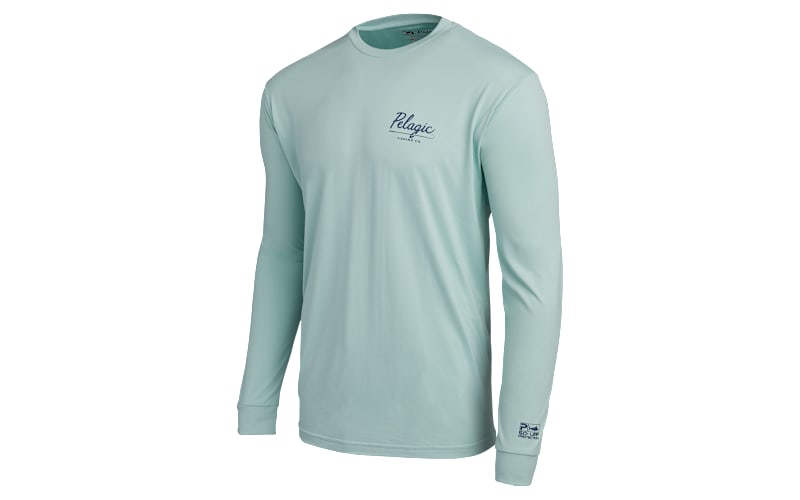 Chemise Pelagic Aquatek Performance Graphique L Bleu Manches