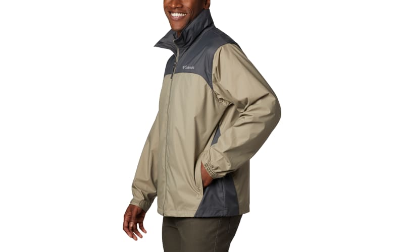 Mens columbia rain clearance jacket with hood