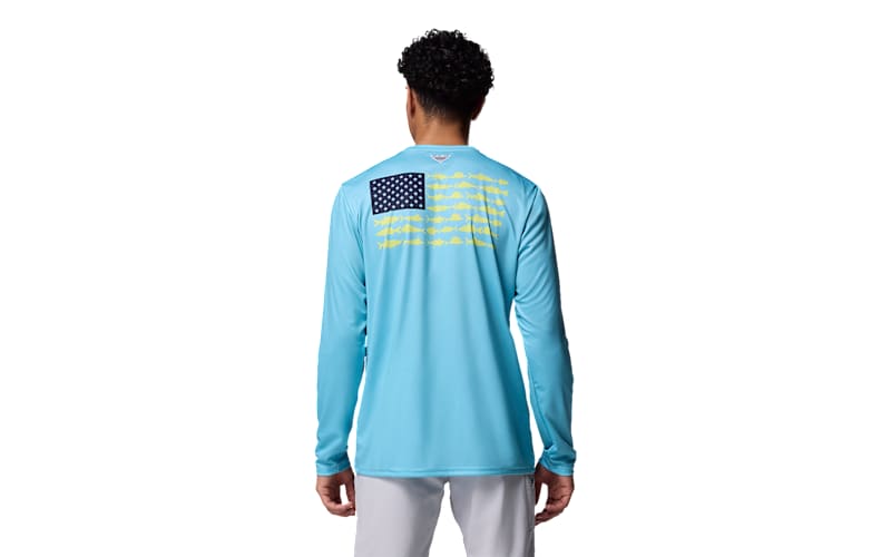 Columbia Terminal Tackle PFG Fish Flag Long-Sleeve Shirt | Cabela's
