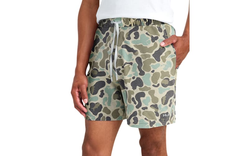Huk Pursuit KC Printed Volley Shorts | Cabela's