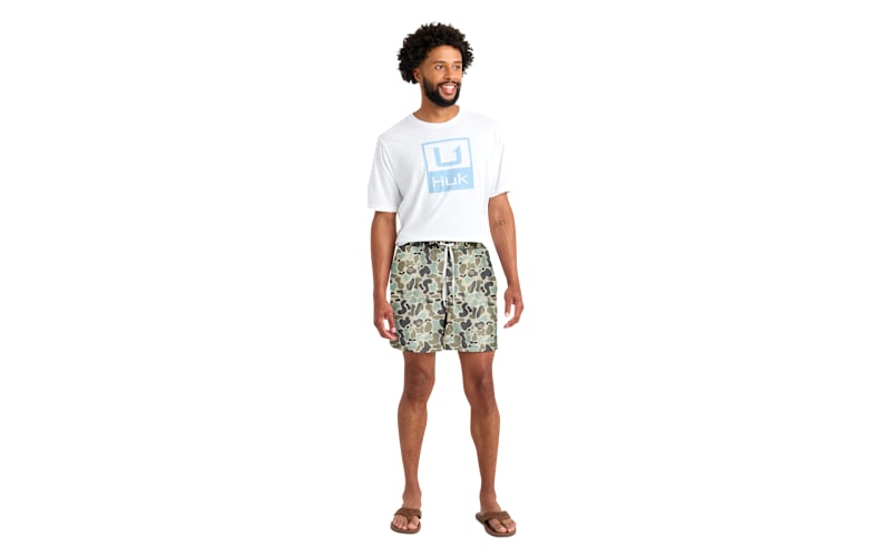 Short De Bain HUK Pursuit Volley Pour Homme - Séchage Rapide