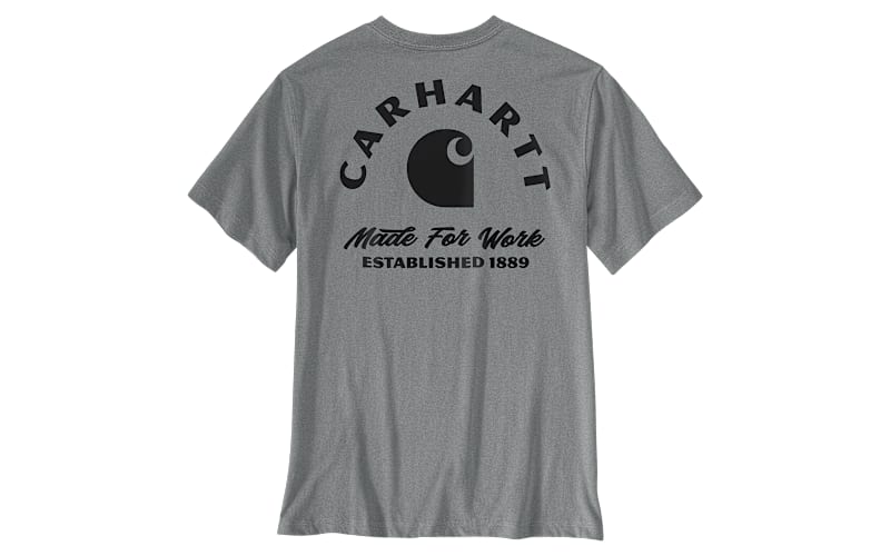 Carhartt Irvine Work Relaxed-Fit Short-Sleeve T-Shirt | Bass Pro Shops