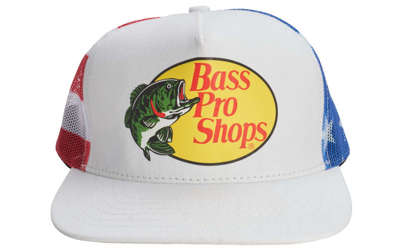 Bass Pro Shops Flag Mesh-Back Cap