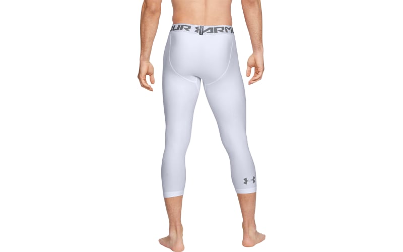 Under armour white compression leggings sale