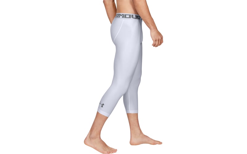 White under armour compression pants 2025