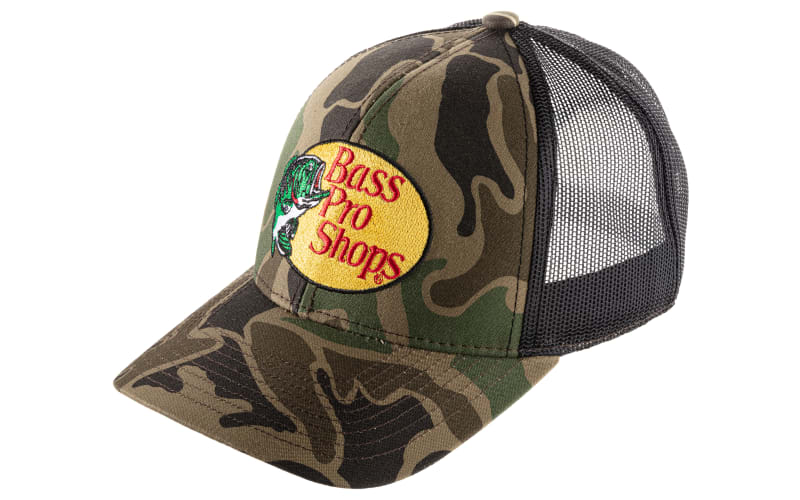 ウェア Bass Pro Shop Woodland Camo Snapback Cap Bass Pro Shops New Embroidered Mesh-Back Cap | Bass Pro Shops