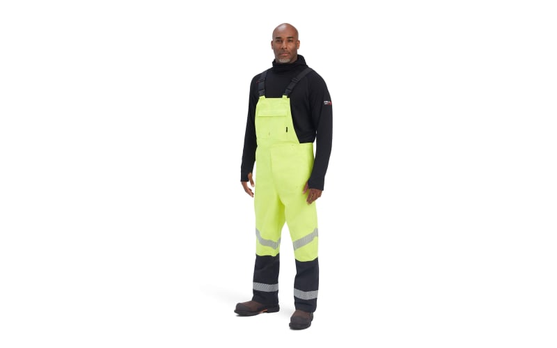 Ariat Flame-Resistant Hi-Vis Waterproof Bibs for Men | Bass  display picture 3