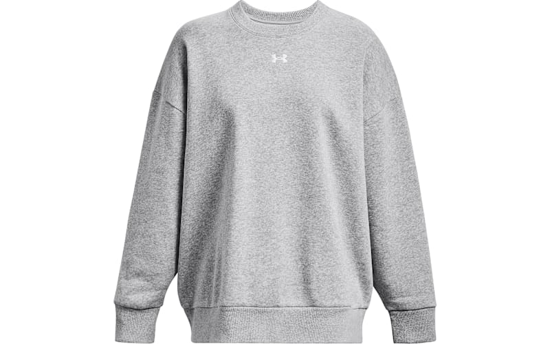 Under Armour® Women's UA Rival Fleece Oversized Crew Bass Pro