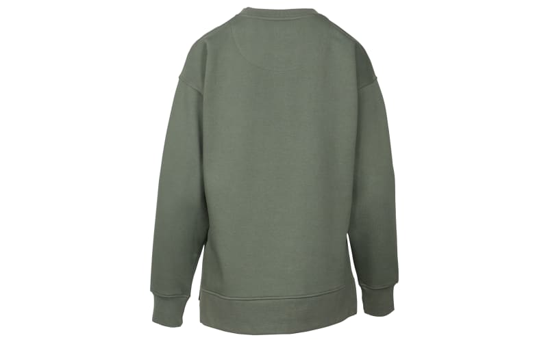 Cabela s Embroidered Logo Long Sleeve Sweater Tunic for Ladies