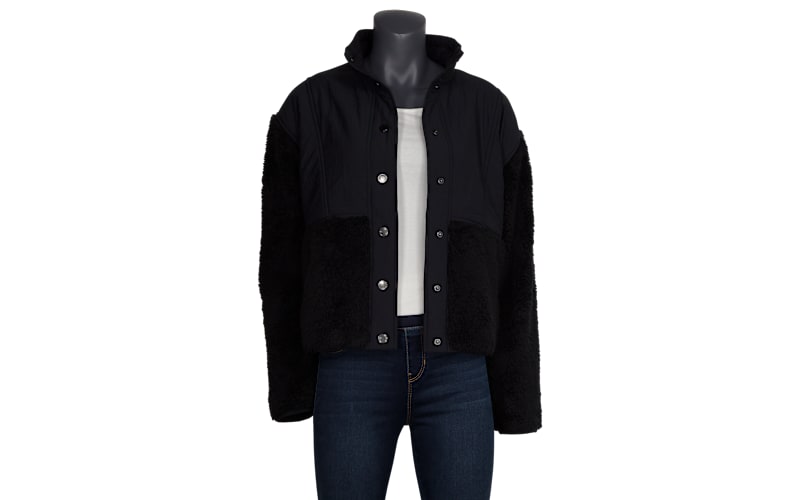 Natural Reflections Drop-Shoulder Snap Sherpa Jacket | Mack's