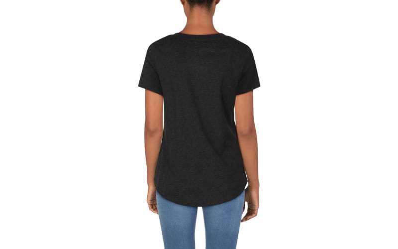 Natural Reflections Everyday Pocket V Neck Short Sleeve T Shirt