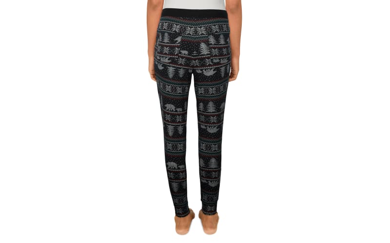 Natural Reflections Fair Isle Sleep Joggers for Ladies