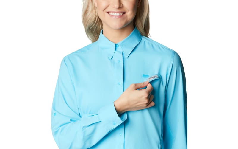 Women's Personalized Columbia Long-sleeve Fishing Shirt 