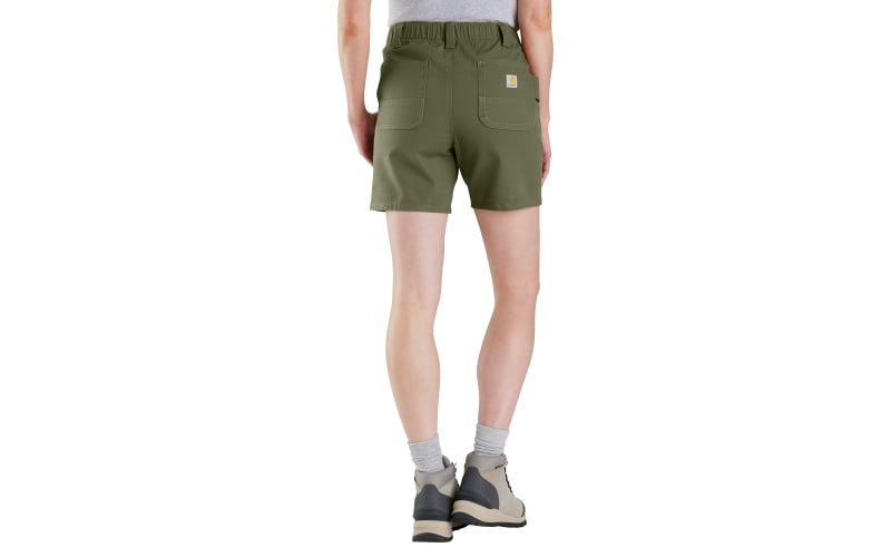 Carhartt Rugged Flex Relaxed Fit Canvas Work Shorts for Ladies