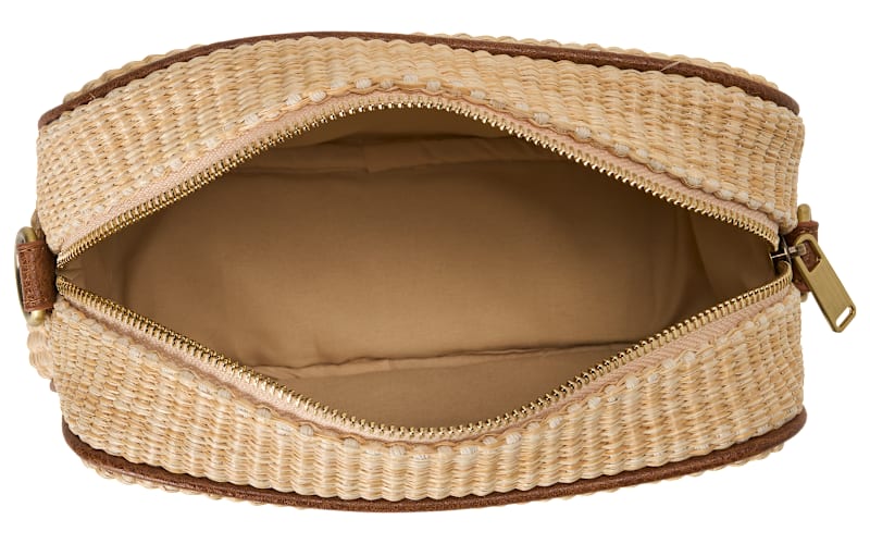 SENASF1-01SF1パック Sun 'N' Sand Straw Camera Crossbody Bag | Mack's Prairie Wings
