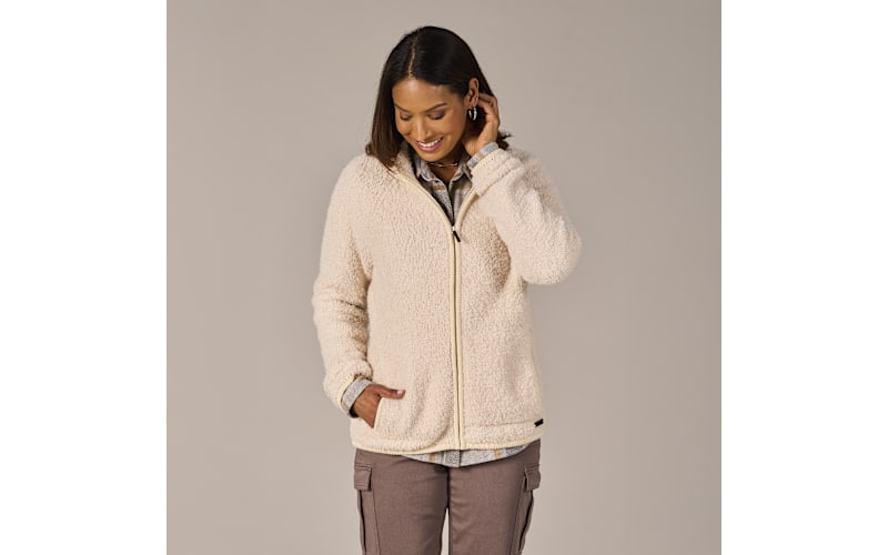 Natural Reflections Sherpa Cabin Full-Zip Long-Sleeve Sweater