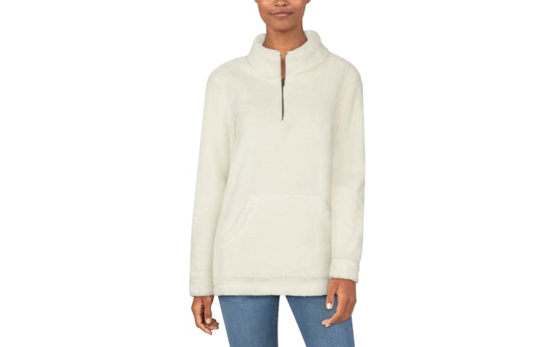 Natural Reflections Sherpa Quarter-Zip Long-Sleeve Pullover for Ladies |  Cabela's